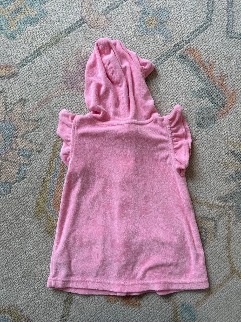 Old Navy Pink Hooded Kids Swim Coverup